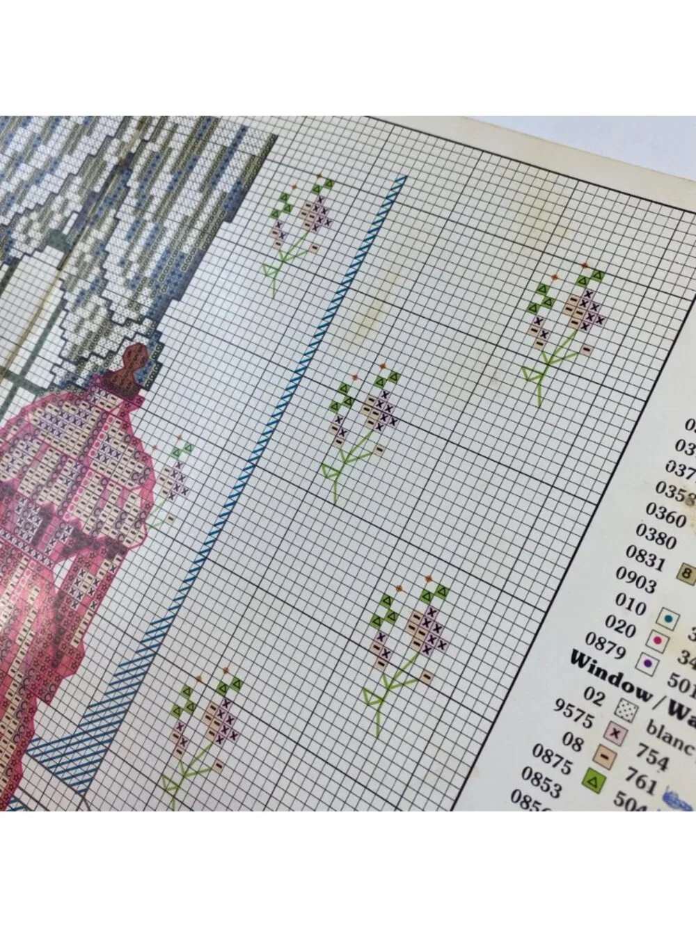Leisure Arts Paula Vaughan Cross Stitch Leaflet 